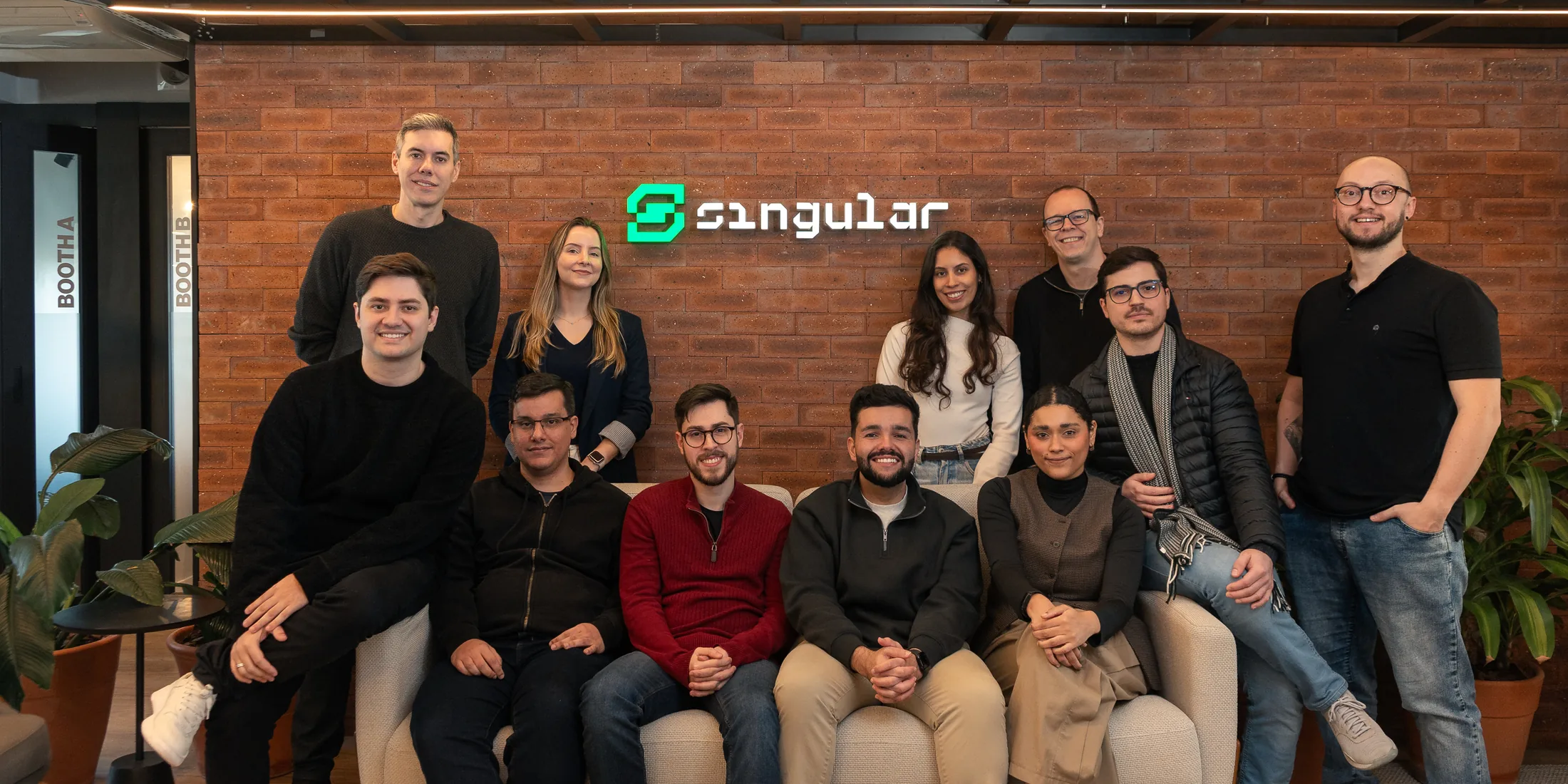 The Singular team at the Porto Alegre office